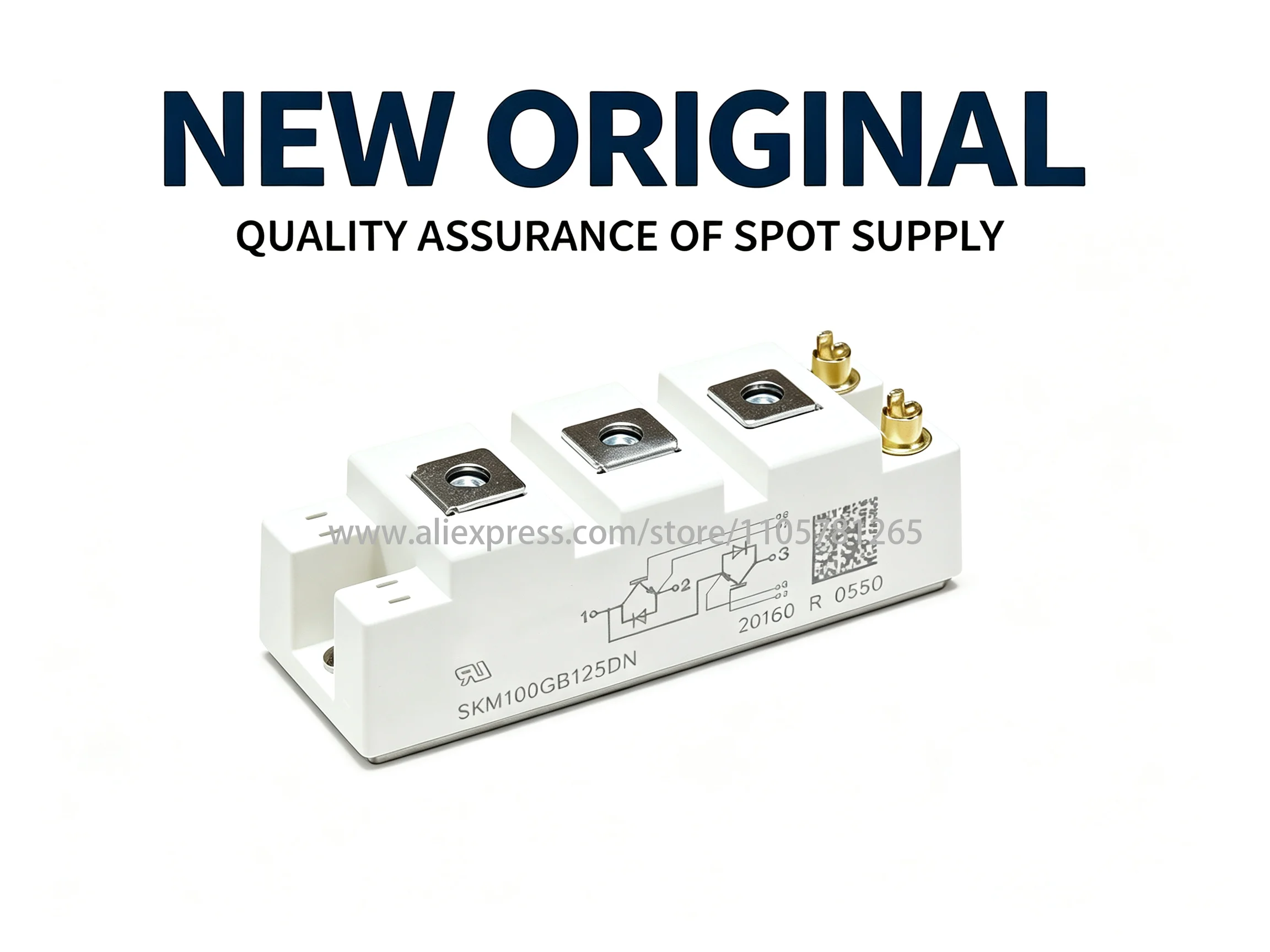 IGBT Module SKM100GB125DN SKM100GB12T4 SKM100GB176D SKM100GB063D SKM100GB123D SKM100GB128D