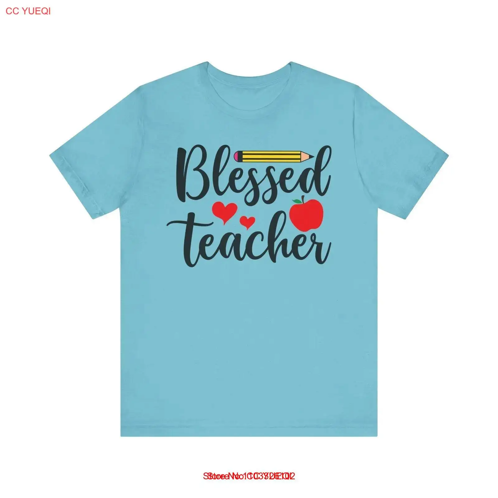 Blessed Teacher Unisex T-shirt |Teacher Tshirt, Classroom FunTee, Teacher Gift,