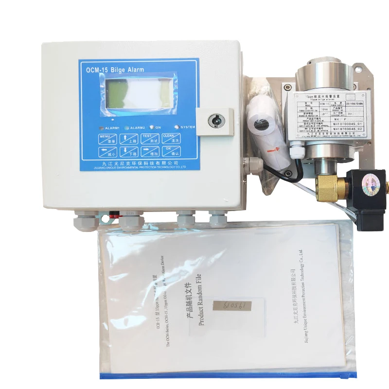 Unico 15ppm Bilge Water Alarm Device OCM-15  Concentration  Ship Inspection CCS Certificate