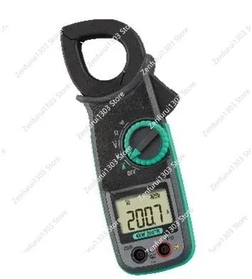 Digital AC/DC Clamp Meter with High Precision for Electricians, Multi-Functional Current Clamp Meter KEW 2007R