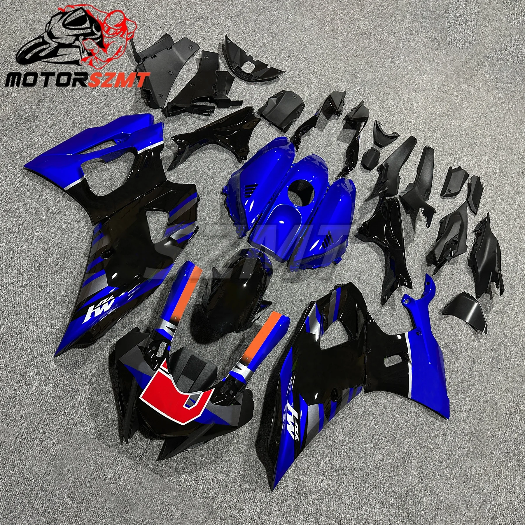 2022 2023 2024 High Quality ABS Motorcycle Fairings Kits for Yamaha YZFR7 2021-2025 Full Body Fairing for YZFR7 2023