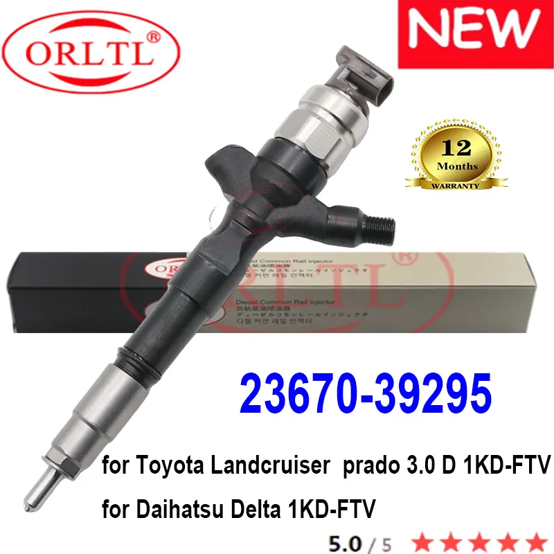 

ORLTL NEW 23670-39295 095000-7720 Diesel Engine Injector 2367039295 23670 39295 for Toyota Landcruise prado 3.0 D 1KD-FTV