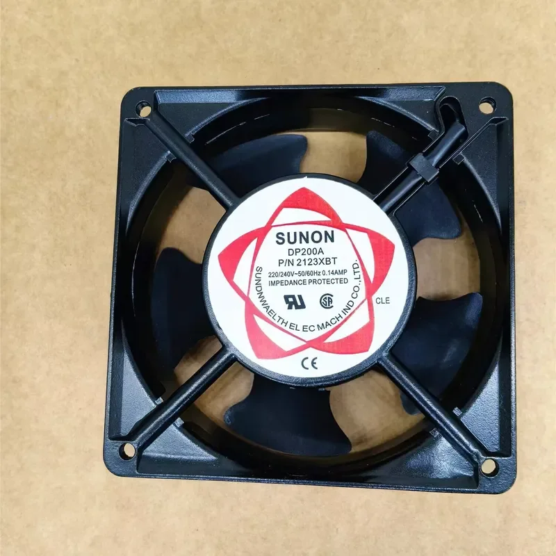 for SUNON DP200A P/N 2123XBT 220V 12038 12CM Ball Bearing Insert Cooling Fan
