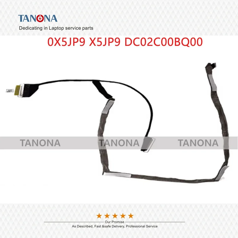 New 0X5JP9 X5JP9 For Dell Alienware 17 R2 R3 Non-Touch Video Ribbon Flex Cable