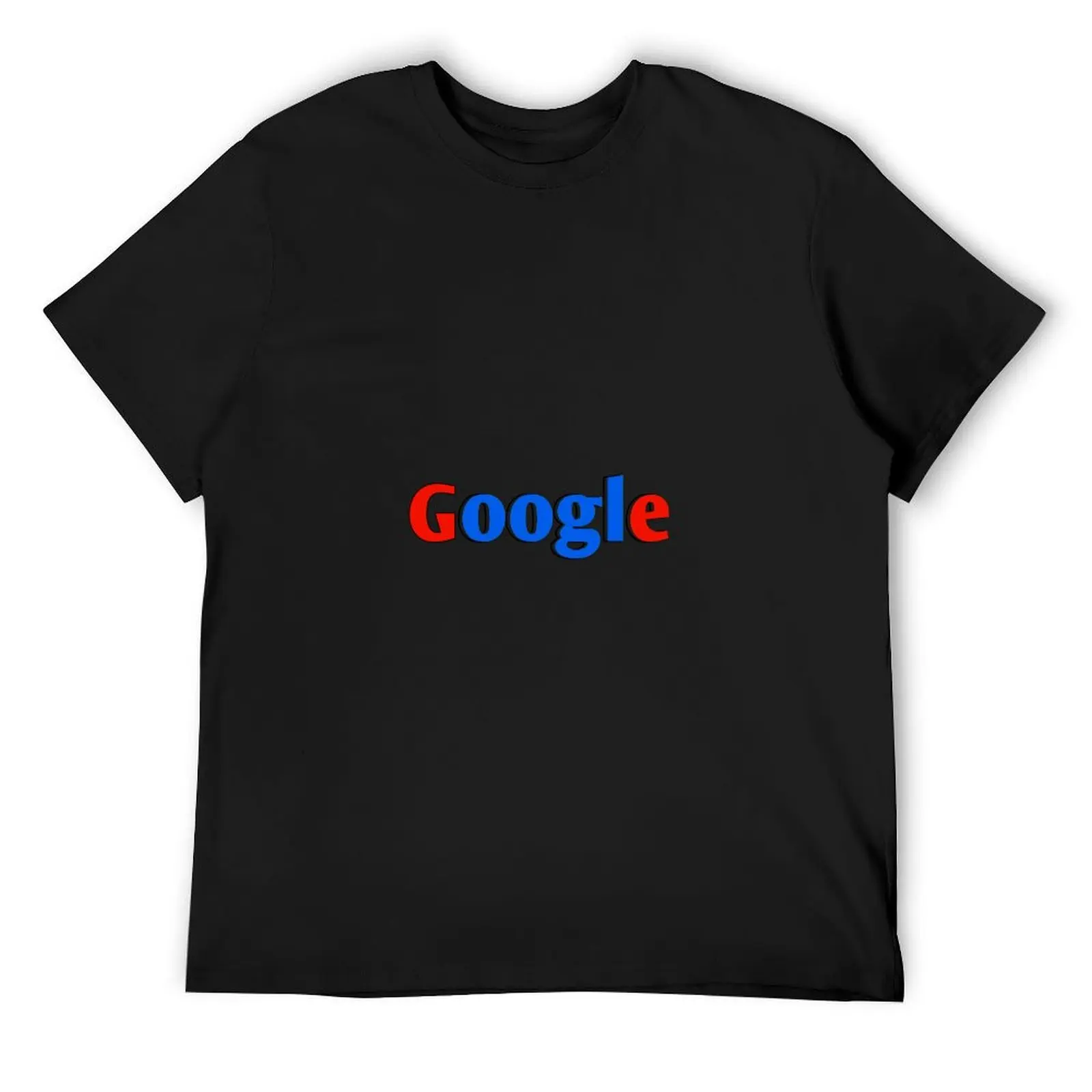 Google T-Shirt custom shirt Short sleeve tee vintage mens clothing