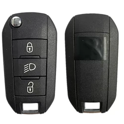 CN009026 Original Genuine 3 Button Flip Key Fob Remote 315Mhz USA Market 9674001280 HELLA For P-eugeot 208 2008 301 508