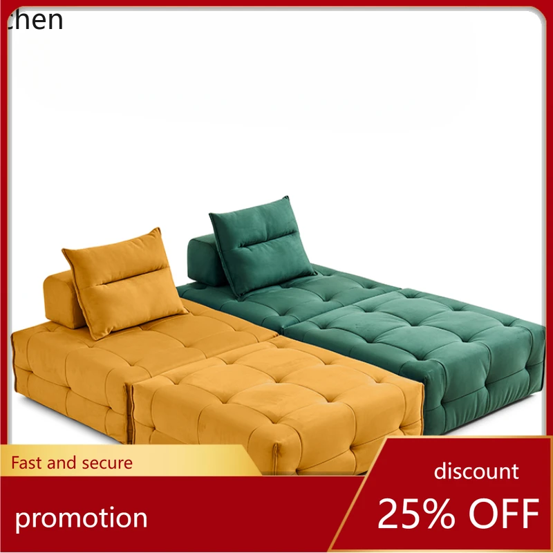 

Диван-модуль HT, одноместный, с компрессионным наполнителем, из шенилла, квадратный, для небольшой квартиры, напольное кресло для отдыха