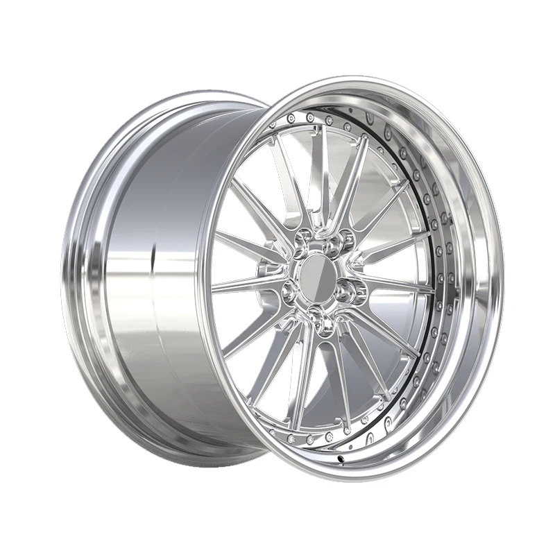 &c Popular Polished Rays Forged Aluminum Rims  Forged Concave Wheels for Mercedes-benz Amg