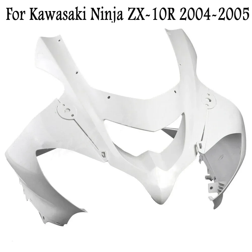 New Motorcycle Unpainted Upper Front Cowl Nose Fairing For Kawasaki ZX-10R 2004-2018 2010 2011 2012 2013 2014 2015 2016 2017