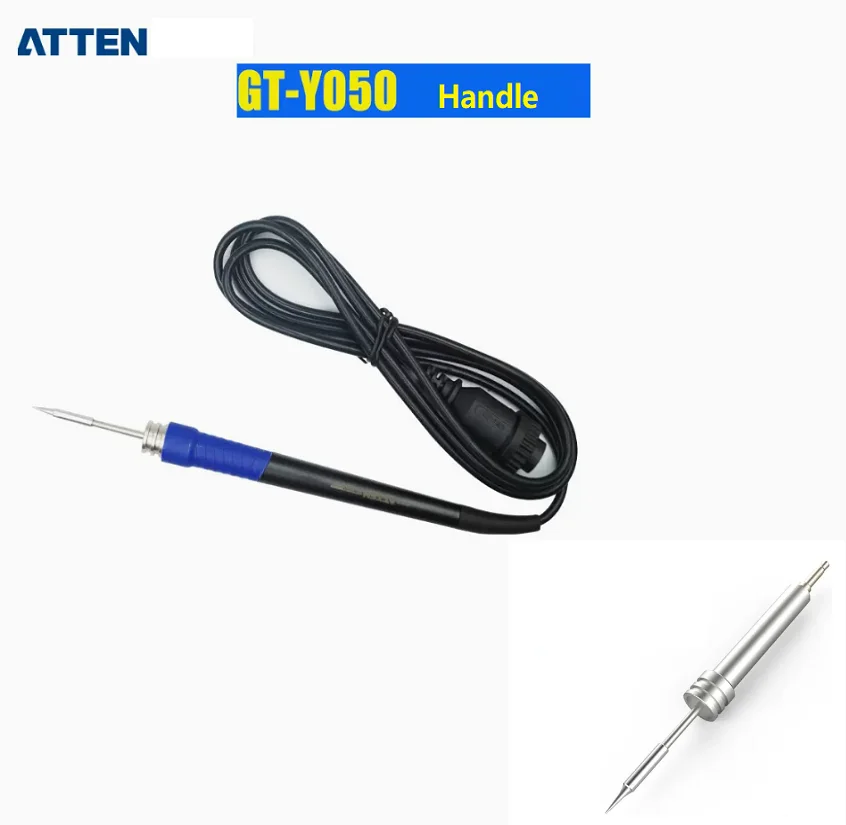 

For ATTEN GT-6200 Dual Channel Soldering Station Original GT-Y050 50WSolder Handle and T50 Soldering tips Heating S-01 Holder