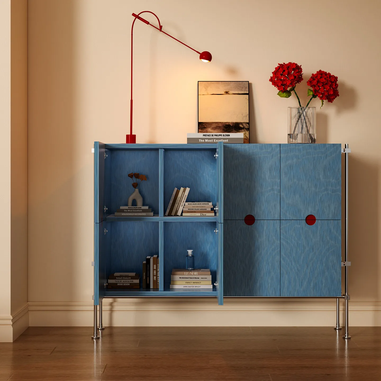 Storage and placement of items Entrance cabinet Optical axis Locker tool