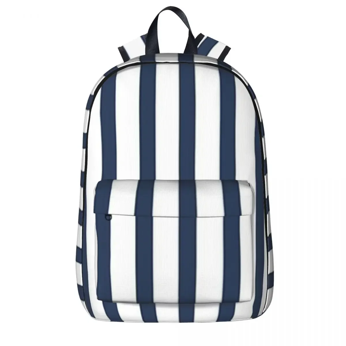 

Blue And White Stripes Woman Backpacks Boys Bookbag Waterproof Children School Bags Portability Laptop Rucksack Shoulder Bag