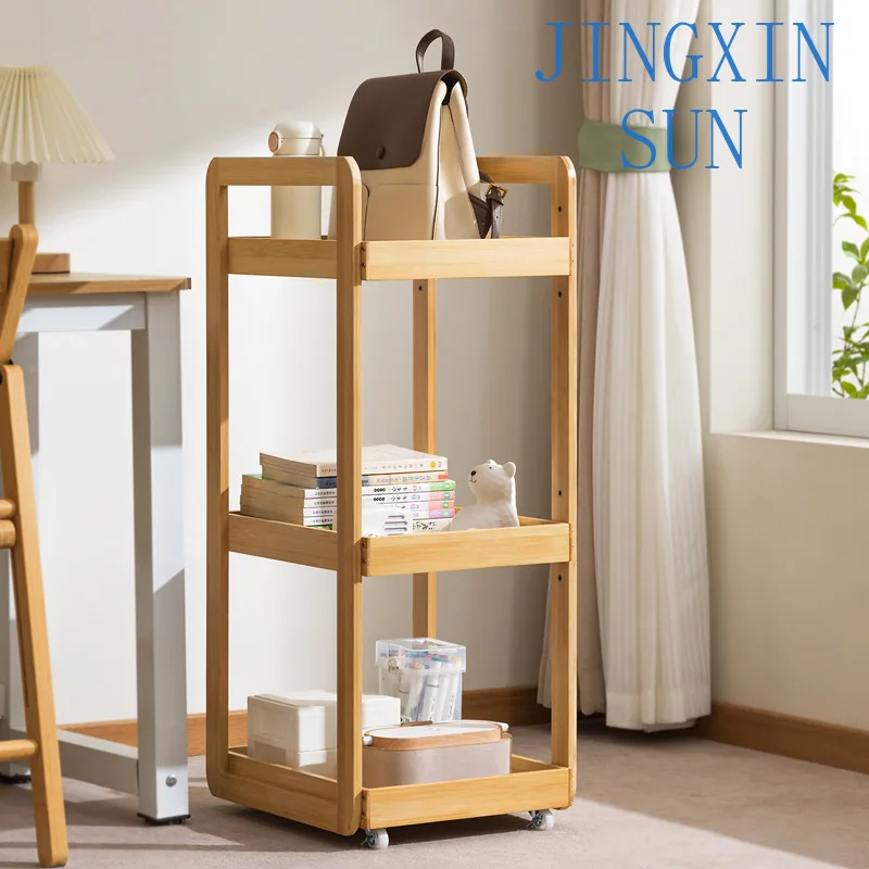 School bag shelf removable trolley book storage rack artifact