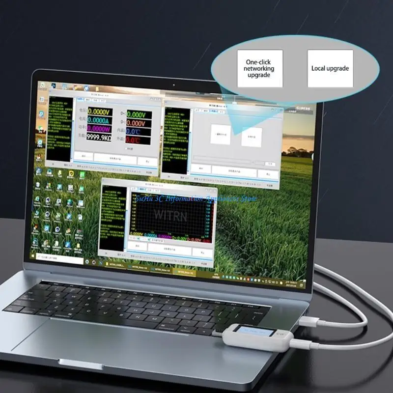 

C0Q C0 USB Voltages and Current Display Meter Type C PD3.1 Support Tool