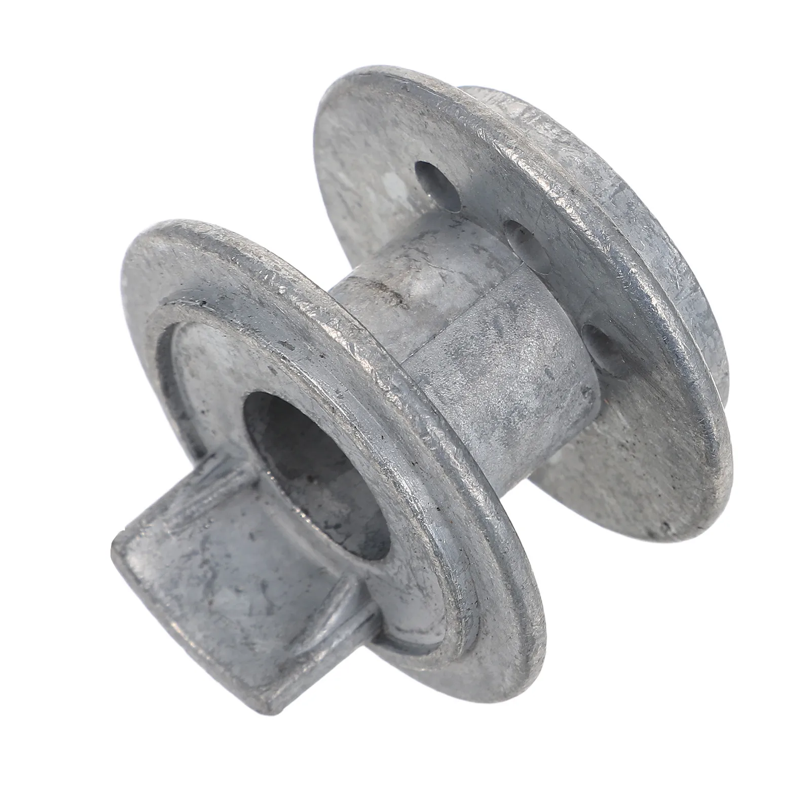 Patio umbrella winding reel for patio umbrella owners to keep outdoor shade working - Metal 4.5x4.5x4cm Grey replacement part