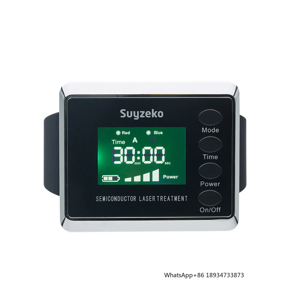 

Non-invasive therapeutic wrist watch high pressure therapy diabetes cure physiotherapy watch