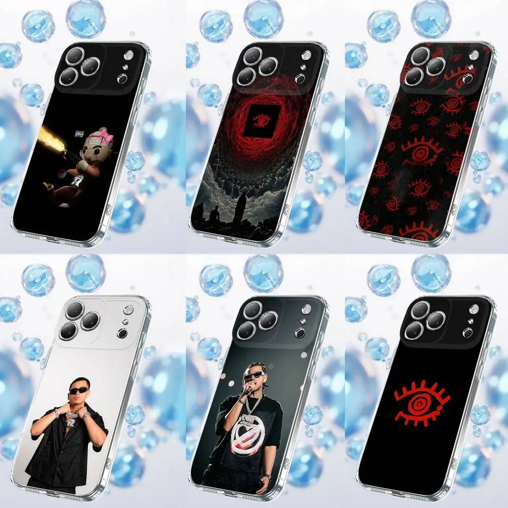 

F-Fuerza Regida 111xpantia Phone Case For iPhone 17,16,15,14,13,12,11 Plus,Pro,Max,Plus,E,SE4,Air,Mini Transparent