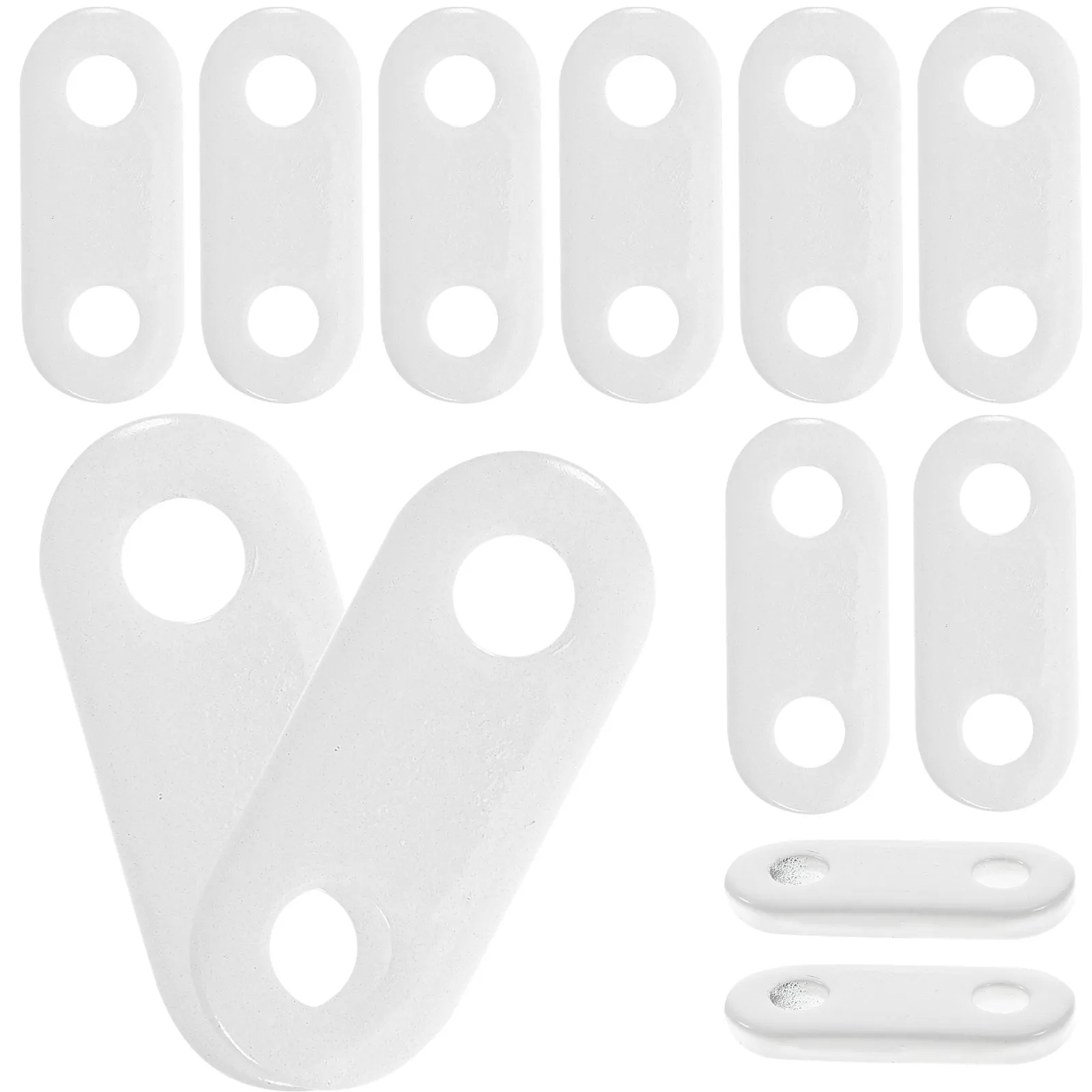 12pcs Drapery Weights for Curtains – Iron Curtain Bottom Weight Blocks, Indoor & Outdoor Use