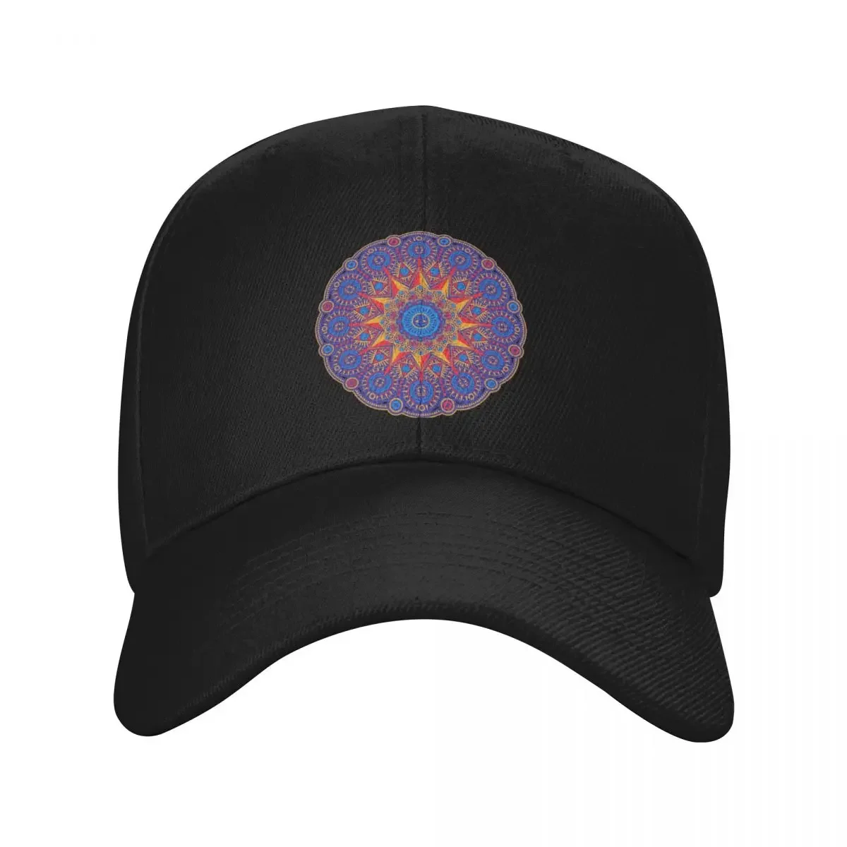 

Bright Spirit Mandala Baseball Cap Hat Man For The Sun Fashion Beach Golf fashionable Women Men's