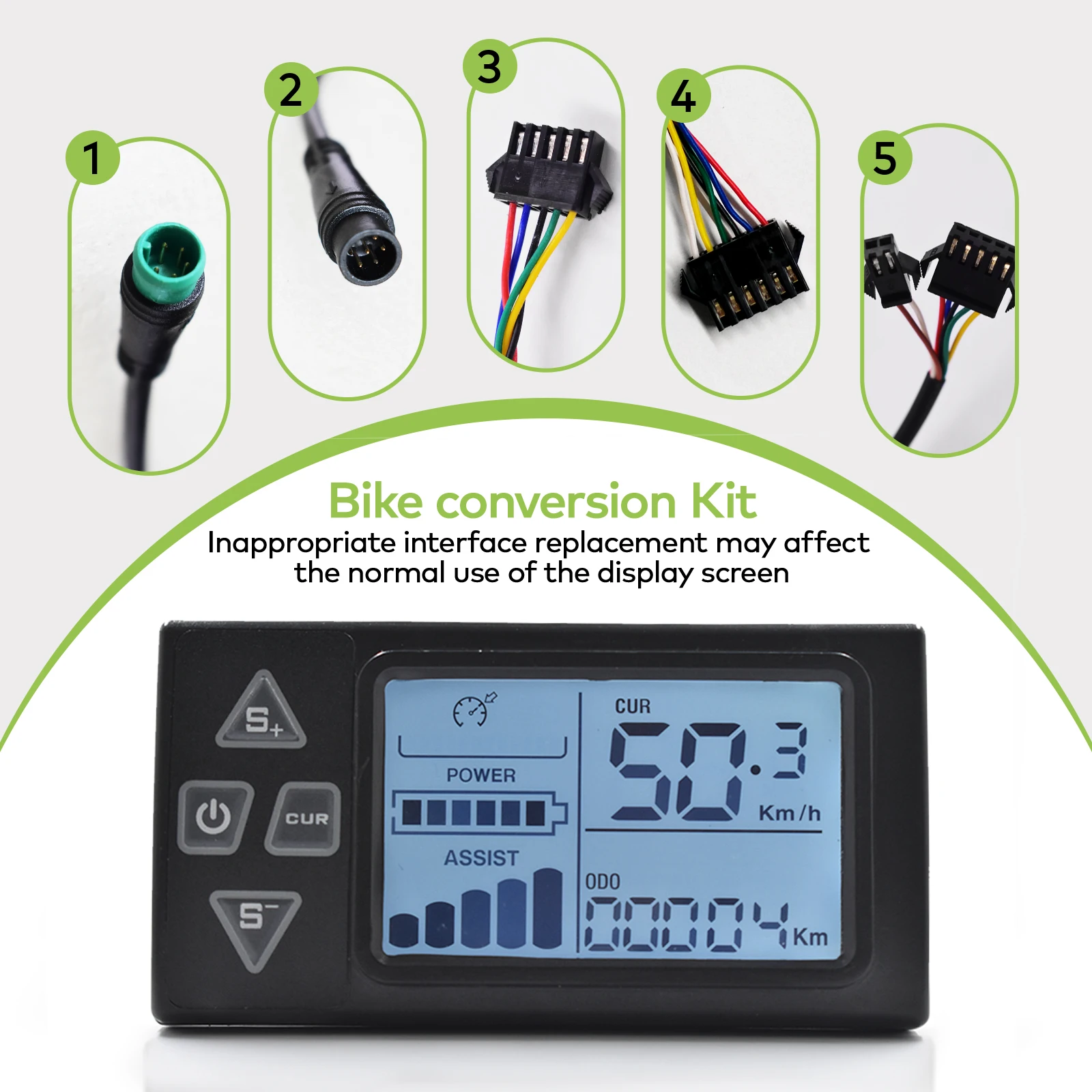 electric bicycle computer Haytrix S861 Electric Bike Computer Speedometer