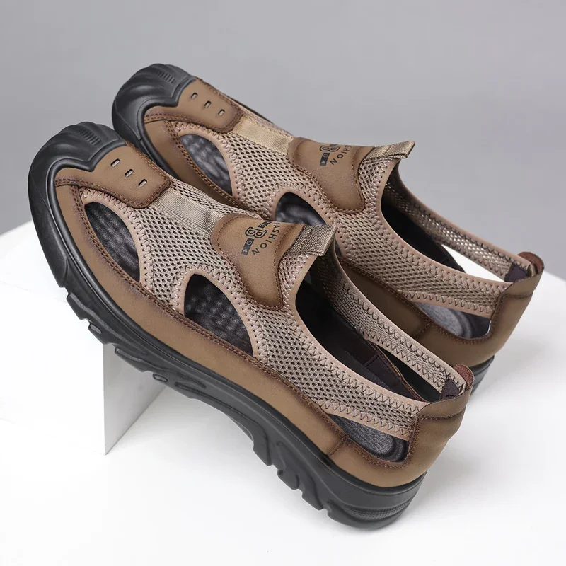 Baskets d'été confortables et décontractées pour hommes, baskets à semelle souple, chaussures bon marché, nettoyage, livraison gratuite