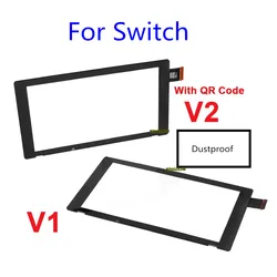 Reemplazo Original para Nintendo Switch, digitalizador de pantalla táctil, Panel de vidrio con tiras adhesivas, pegatina, nuevo