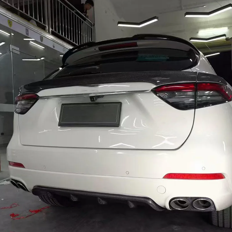 Suitable for 2016-2023 Maserati Levante Carbon Fiber Small Surround B Model Grille Side Skirt Accessories Wholesale