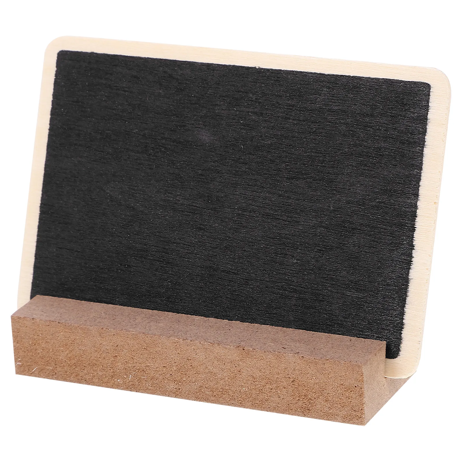 Mini Wooden Chalkboard Signs Set – 10pcs Small Blackboard Message Boards for Home, Office & Shop Decoration