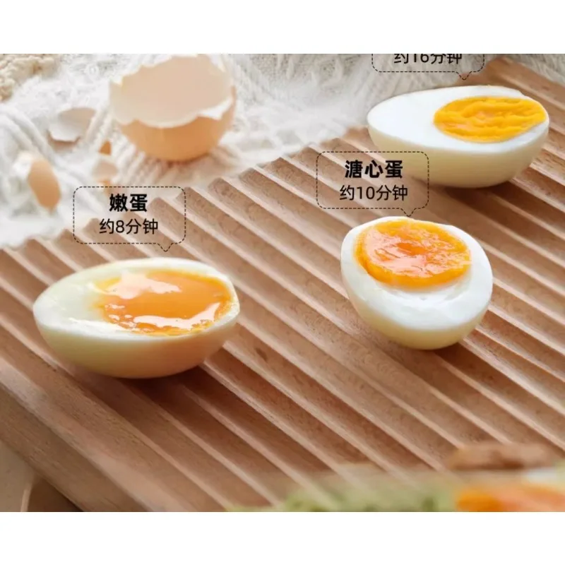 Egg cooker Household breakfast Mini machine Automatic power failure Appointment timing Double layer