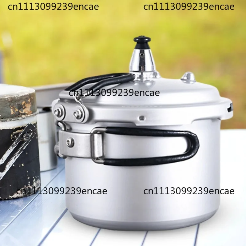 Portable Mini Cooker Professional Multifunctional Cookware Aluminum Alloy Cooking Pot Rice Cooker for Kitchen Outdoor Camping