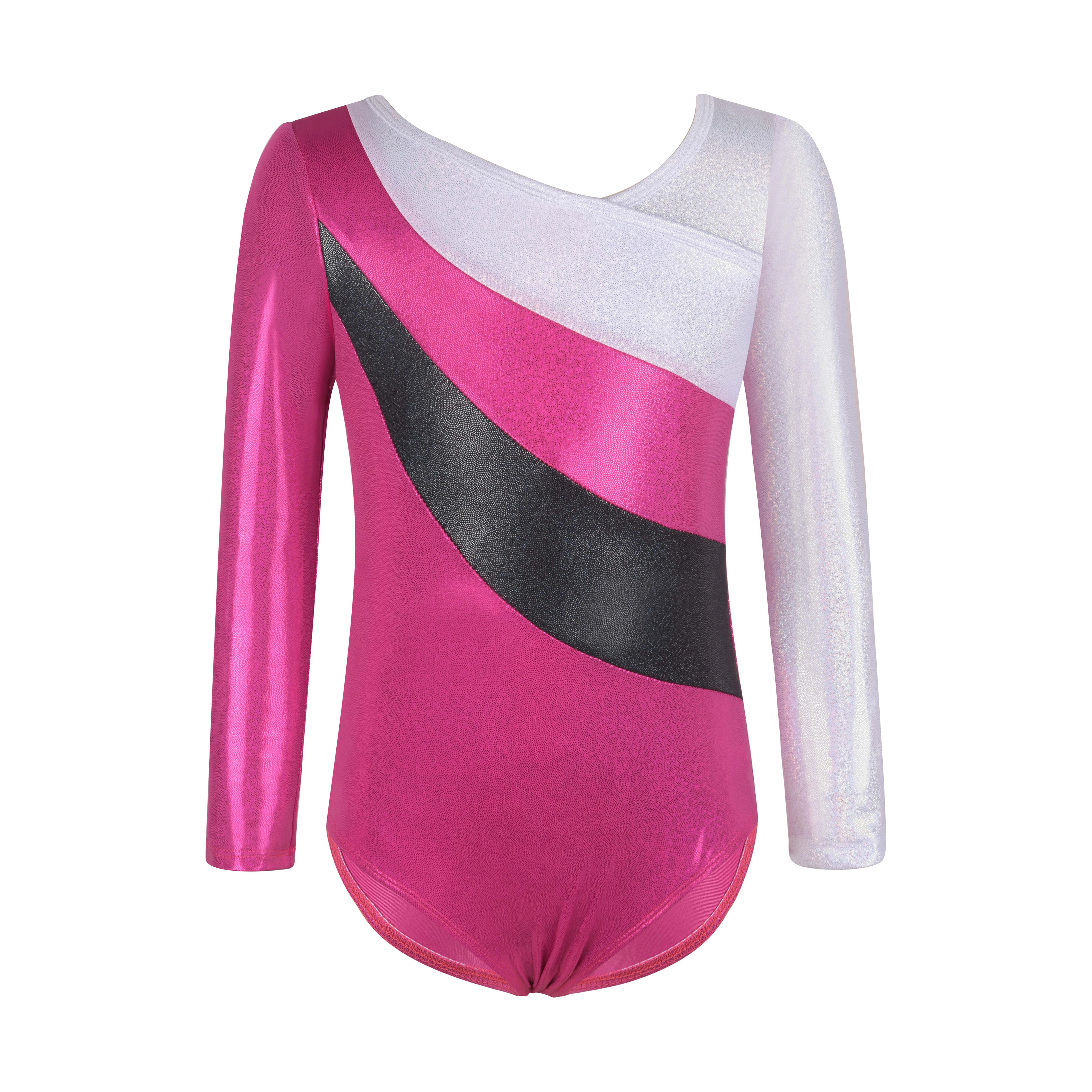 Gymnastics Leotards for Girls Sparkly Tumbling Dance Leotards Kids 2-10Years