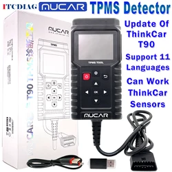 Mucar T90 TPMS TP T-90Working Independently OBD Programmer Car Fault Code Tire Pressure Sensor Activator Update THINKCAR T90 G2