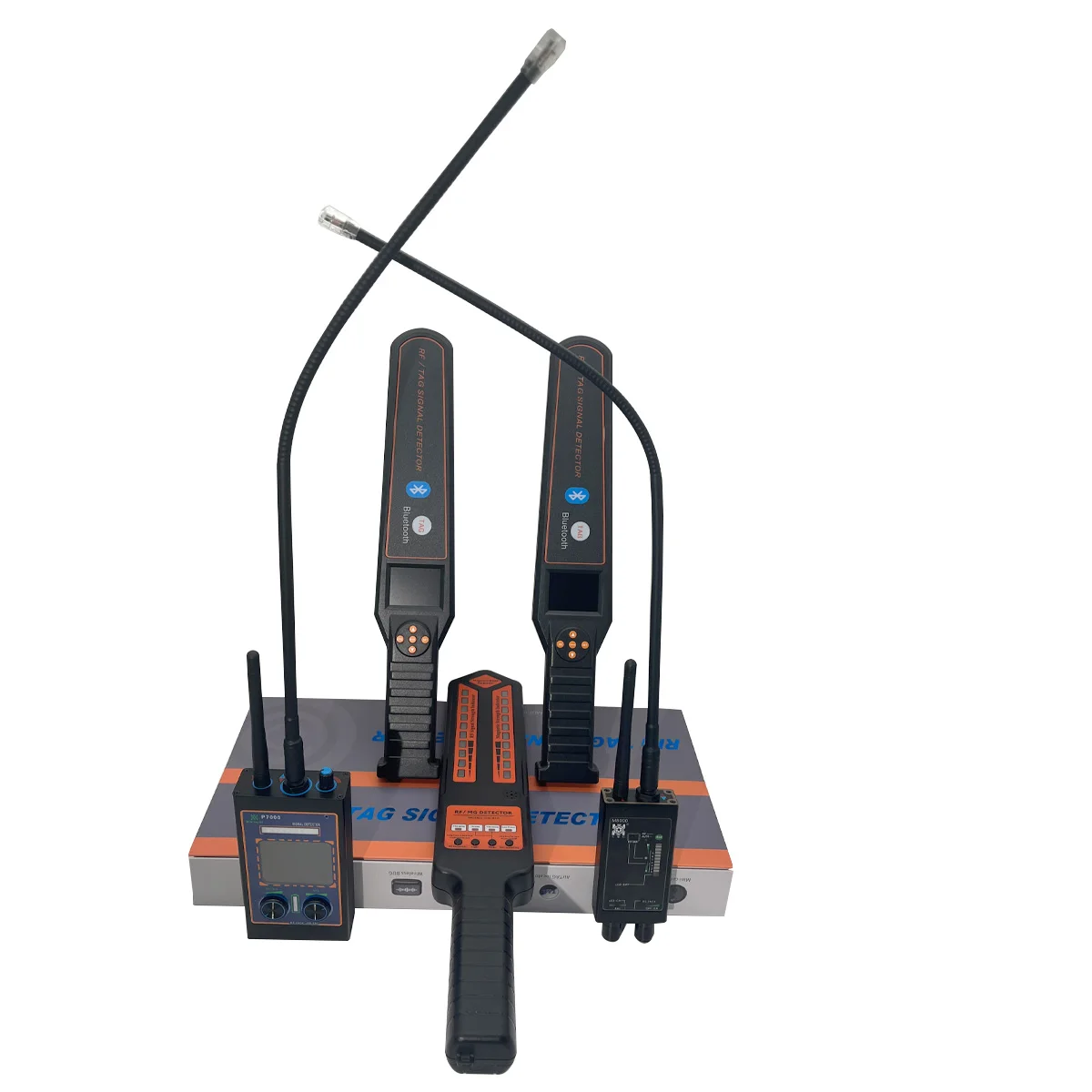 

Bluetooth TAG Detector & RF Signal Scanner Find Apple AirTag GPS Tracker Hidden Camera Bug Wireless Device Security Tool