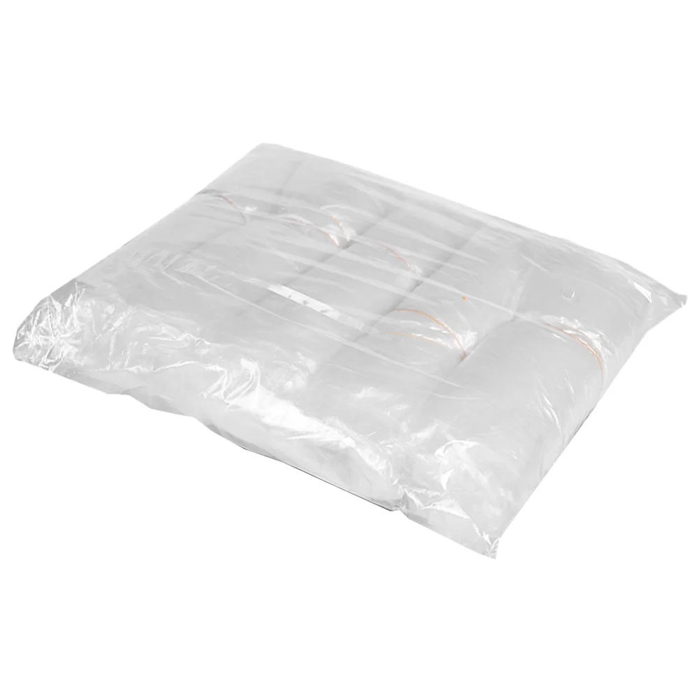 100pcs Disposable Sleeve PE Sleeve Waterproof Household Kitchen Sleeve (White) plastic sleeves plastic over sleeves