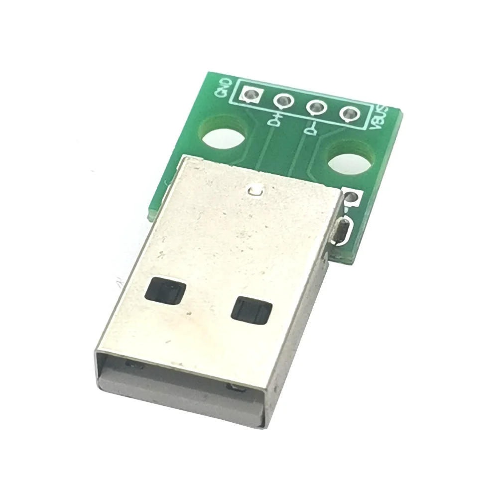 1PCS 4/5PIN Male Female Adapter MINI MICRO USB to DIP Adapter Board 2.54MM Connector 2.0 3.0 PCB Converter Catch Terminal Block