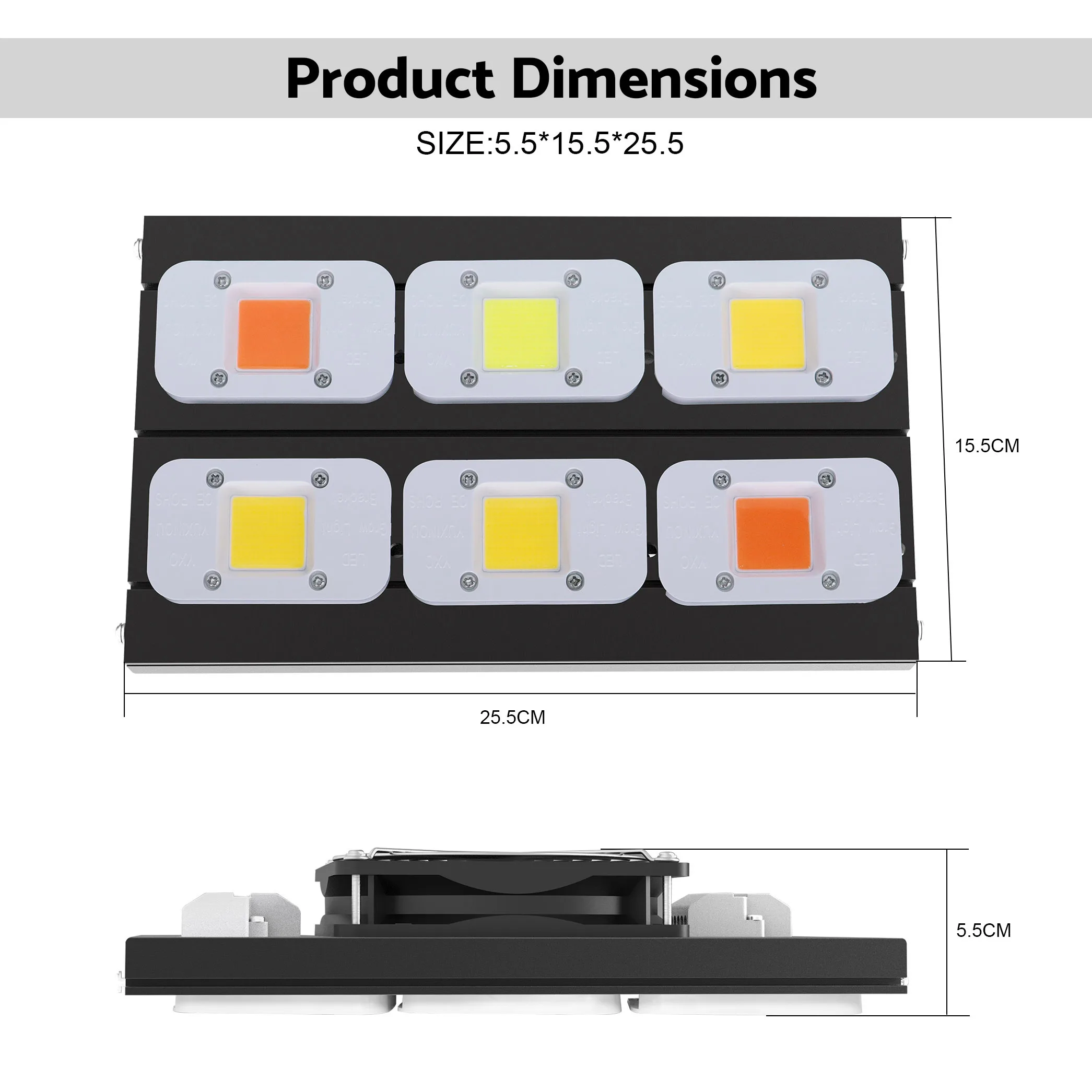 LED Grow Light  3000W 6000W DOB Full Spectrum Grow Hight PPFD Phytolamp For Flowers Greenhouse grow led Plants Veg Blooming