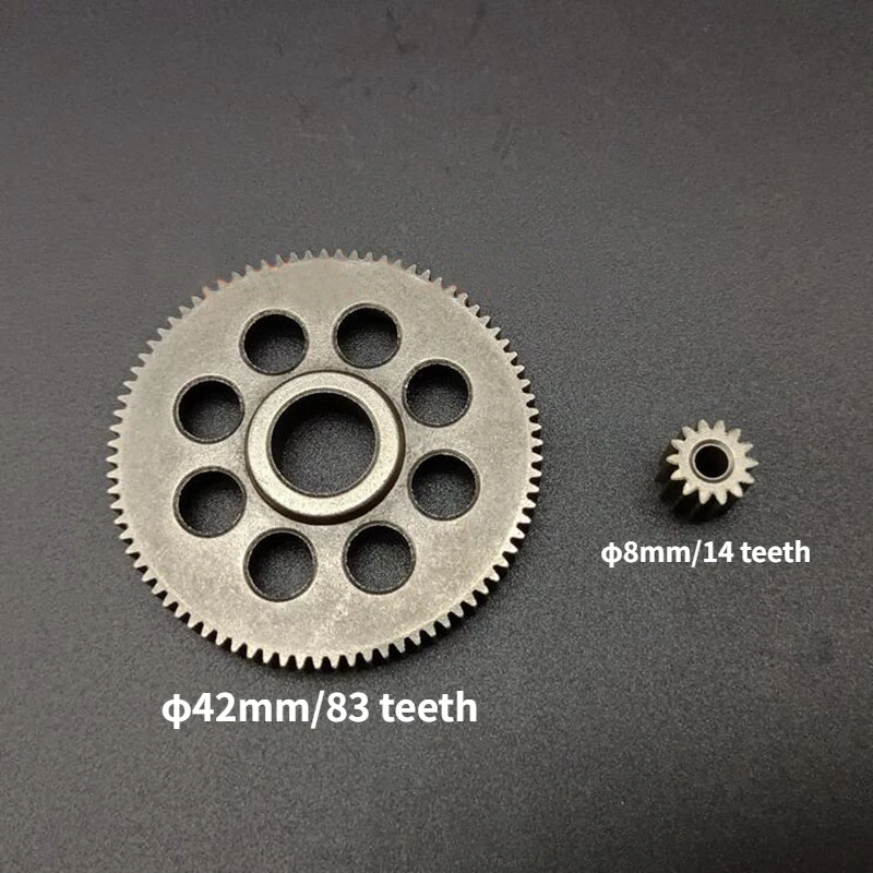 42mm Mini gears for Lithium battery chainsaw lawn mower Round holes 83 teeth 14 teeth Pinion assembly