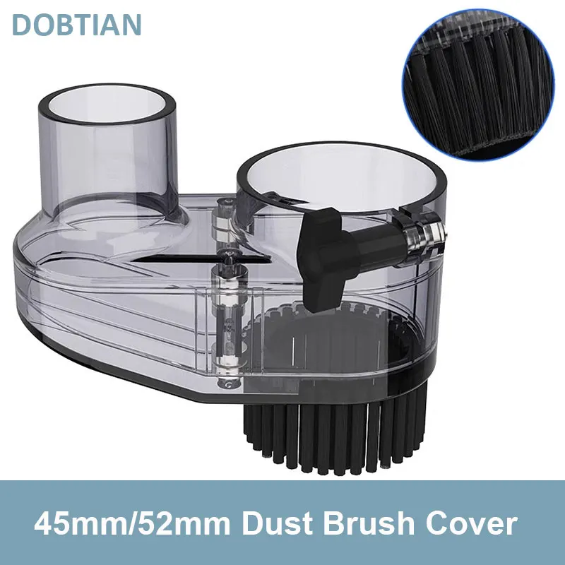 

45mm/52mm Dust Brush Cover for 3018 Series CNC Router CNC Dust Cover Cleaner Woodworking Machines Tools Spindle Motor Cleaner