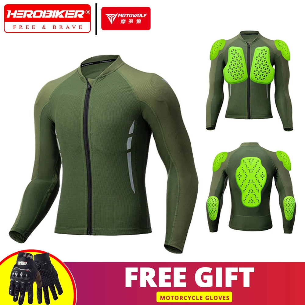 

Summer Motorcycle Jacket Anti-fall Motorcycle Travel Racing Soft Armor Mesh Breathable Motocross Equipment Fast-drying Armor