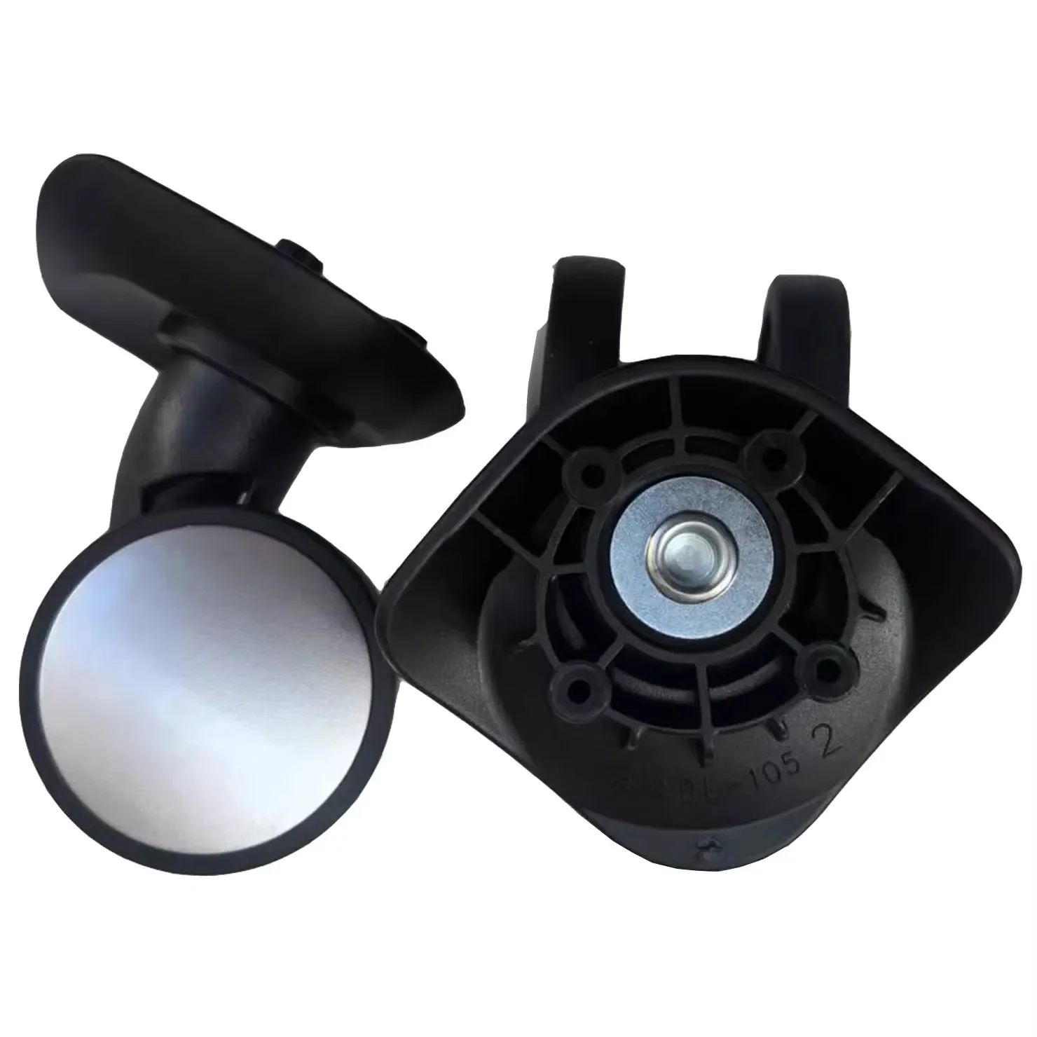 Benlun BL-105 Universal Luggage Wheel Replacement Trolley Suitcase Caster for Travel Bag Repair 2PCS