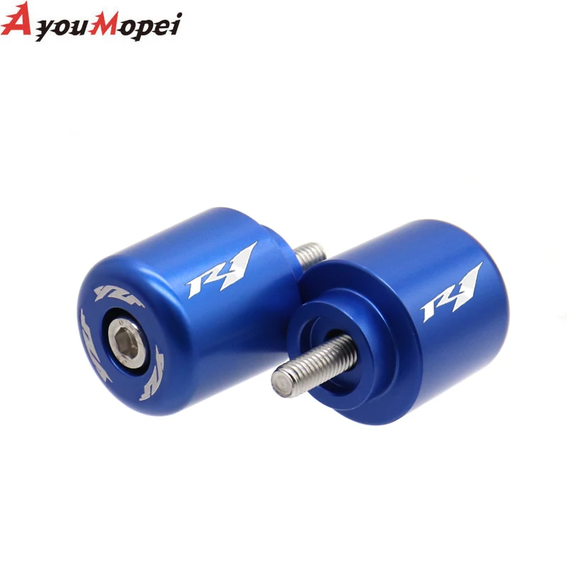 For YAMAHA YZF R1 1998-2023 R1M R1S YZFR1 Motorcycle Handlebar Grips End Weights Plugs