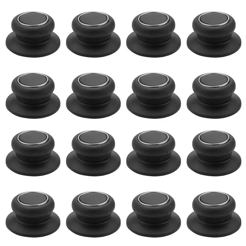 

A98E-16 Pieces Pot Lid Knob Pan Lid Holding Handle Universal Kitchen Cookware Lid Replacement Knob