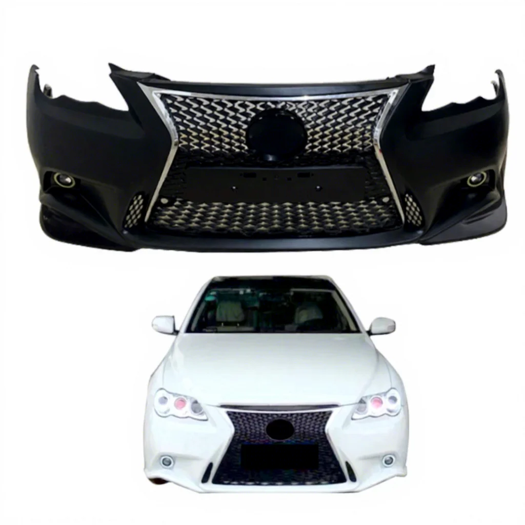 

SKOUIO-W0 ODM Car Body Kit Front Bumper and Grille Upgrade Car Bumpers for Toyota Reiz Mark X 2005-2009