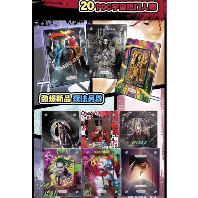 DC Movie Series Justice League Peripheral Superman Rare S Cards Marvel The Avengers Booster Box Kids Christmas Birthday Gift Toy - view 4