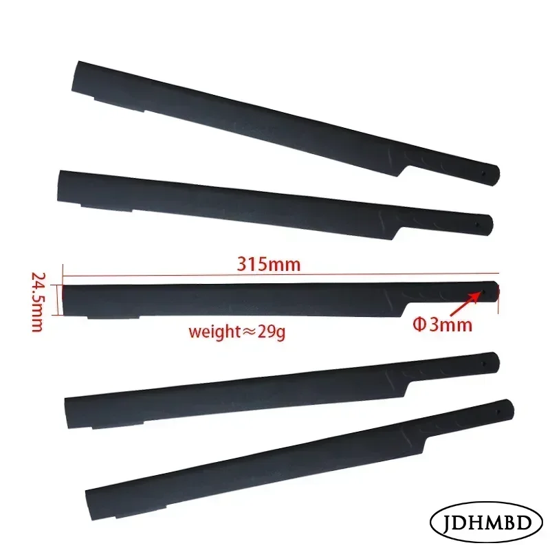 JDHMBD 315mm 325mm plastic main balde for 450 helicopter PRO / V2 helicopter For 3 4 5Blades Main Rotor Head