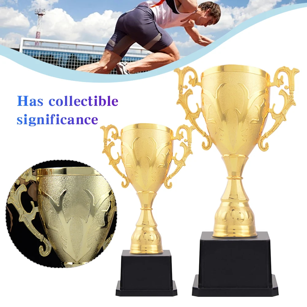 1 Pc Plastic Gold Winners Medals Trophy Children Game Sports Prize Awards Toys For Kids Birthday Party Favors Pinata Fillers