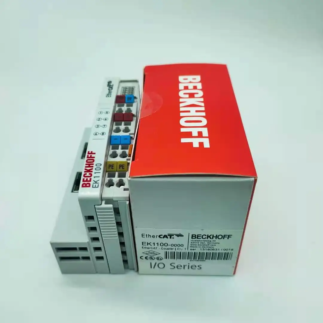 Original BECKHOFF EtherCAT Module EK1100-0000 EK1100 EL1008 EL2008  EL2809 EL1809 EL1904