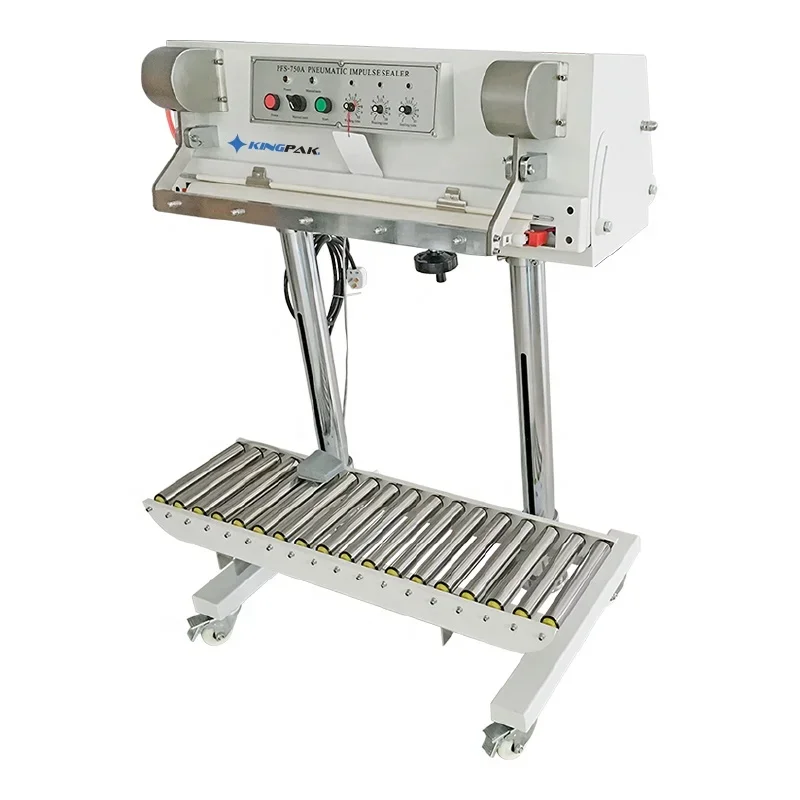 PFS750A Vertical Pneumatic Large Max.750mm Plastic Bag Polythene Sealing Machine