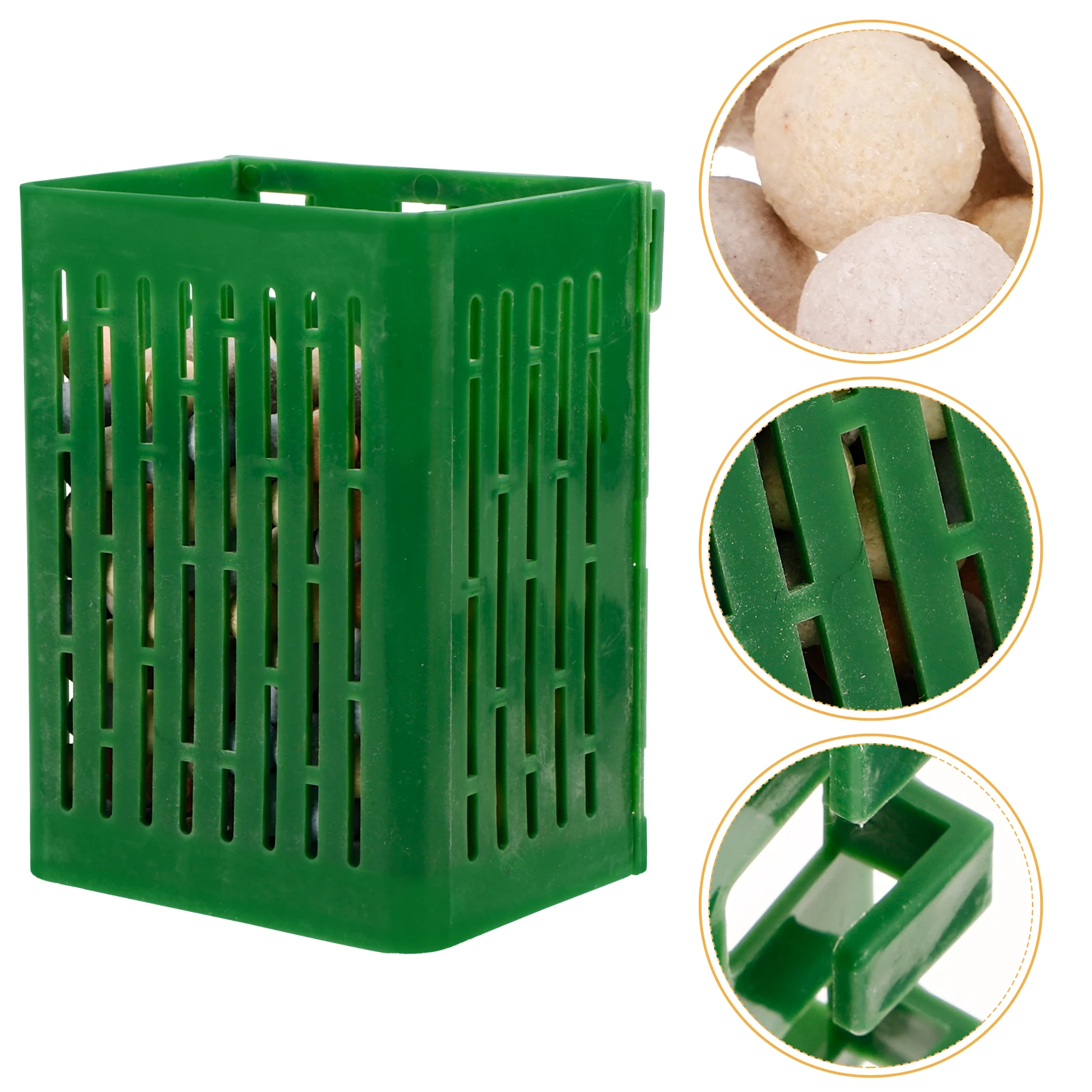 

1pcs Plastic Planting Basket Hydroponic Nursery Fish Tank Hanging Basket Slotted Mesh Net Pot For Home Garden Durable Water