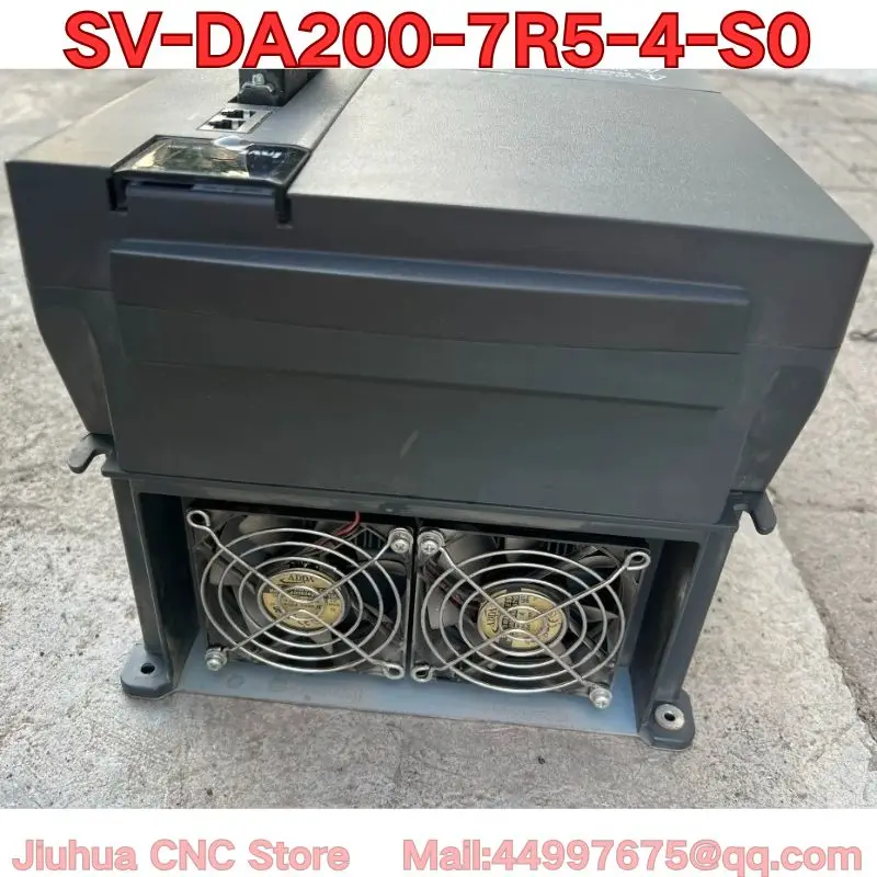 Second-hand SV-DA200-7R5-4-S0 servo drive function test is normal Latest prices for August 2026